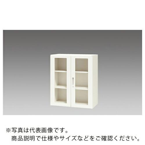 NAIKI 収納庫 CW型 ガラス両開き書庫 W899×D450×H1050 ( CW-0911KG...