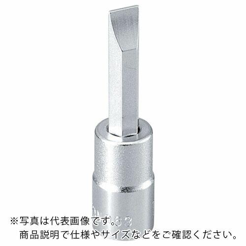 TONE ドライバービットソケット (-)0.8×6.0 差込角6.35mm ( 2H-M2 ) T...