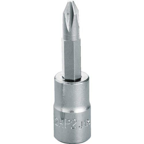 TONE ドライバービットソケット (+)No.2 差込角6.35mm ( 2H-P2 ) TONE...