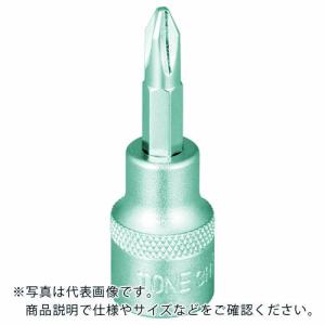 TONE ドライバービットソケット (+)No.2 差込角9.5mm ( 3H-P2 ) TONE(株)｜orangetool