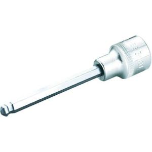 TONE ボールポイントヘキサゴンソケット 対辺寸法10mm 差込角9.5mm 長さ46mm ( 3BH-10 ) TONE(株)｜orangetool