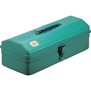 TRUSCO 山型ツールボックス(山型工具箱) 373X164X124 グリーン ( Y-350-GN (グリーン) ) トラスコ中山(株)｜orangetool