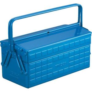 TRUSCO 2段工具箱 350X160X260 ブルー ( ST-3500-B ) トラスコ中山(株)｜orangetool