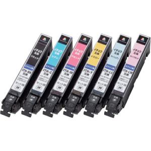 ELECOM EPSON ITH-6CL互換 使い切りタイプ 6色パック ( CC-EITH-6ST ) エレコム(株) (メーカー取寄)｜orangetool