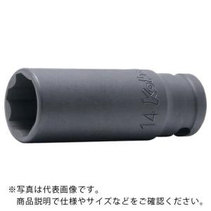 【SALE価格】Ko-ken 9.5mm差込 12角サーフェイスディープソケット 8mm ( 23310M-8 ) (株)山下工業研究所｜orangetool