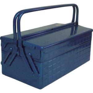 TRUSCO 2段式工具箱 412X220X289 ブルー ( GL-410-B(GL-410) ) トラスコ中山(株)｜orangetool