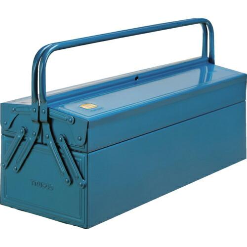 TRUSCO 2段式工具箱 600X220X305 ブルー ( GL-600-B ) トラスコ中山(...
