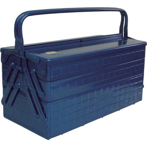 TRUSCO 3段式工具箱 472X220X343 ブルー ( GT-470-B ) トラスコ中山(...