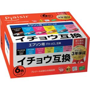ELECOM プレジール 汎用インクカートリッジ 6色パック ( PLE-EITH-6P )｜orangetool