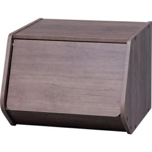 IRIS 226661 スタックボックス 扉付き ( STB-400D-BR ) アイリスオーヤマ(株)｜orangetool
