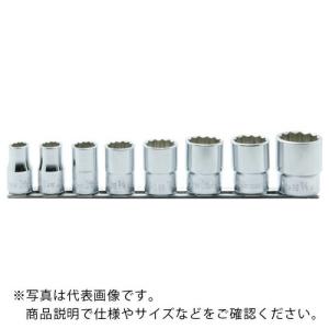 Ko-ken 12.7mm差込 12角BSWソケット(英国規格)レールセット 8ヶ組  ( RS4405W/8 ) (株)山下工業研究所 (メーカー取寄)｜orangetool
