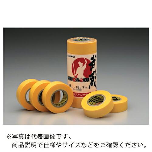 カモ井 和紙マスキングテープ 武蔵 20mm幅 6巻入り ( MUSASHIJAN-20 ) カモ井...
