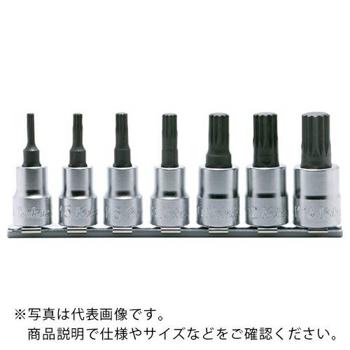 Ko-ken 9.5mm差込 3重4角ビットソケット(XZN)レールセット 7ヶ組 ( RS3020...