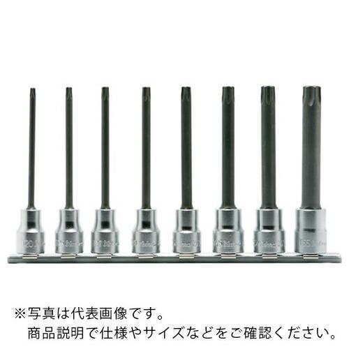 Ko-ken 9.5mm差込 イジリ止めトルクスビットソケットレールセット 8ヶ組 ( RS3025...