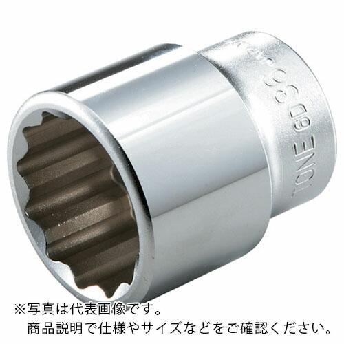 TONE ソケット(12角) 対辺寸法27mm 全長53mm ( 6D-27 ) TONE(株)