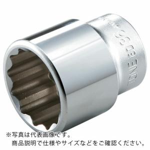 TONE ソケット(12角) 対辺寸法28mm 全長56mm ( 6D-28 ) TONE(株)｜orangetool