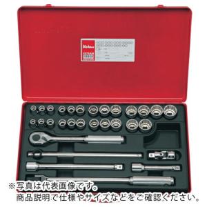 Ko-ken 12.7mm差込 ソケットセット 30ヶ組  ( 4273AM ) (株)山下工業研究所 (メーカー取寄)｜orangetool