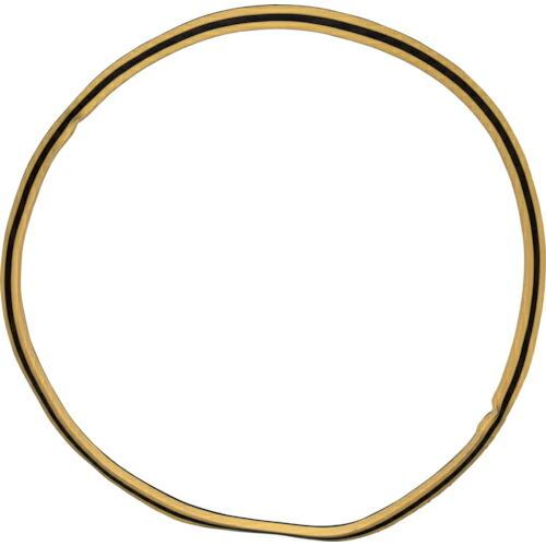 ユタカメイク ツインバンド 江戸茶 折径120mm 15本入 ( TB-310 ) (株)ユタカメイ...