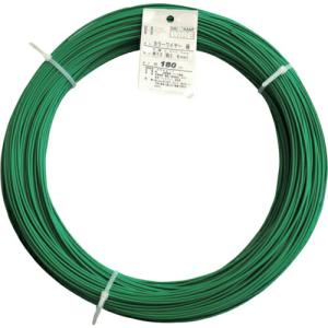 DAIDОHANT カラーワイヤー 緑 #12(2.6mm) 5Kg巻 ( 10155468 )｜orangetool