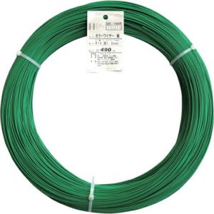 DAIDОHANT カラーワイヤー 緑 #16(1.6mm) 5Kg巻 ( 10155470 )｜orangetool