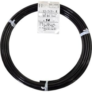 DAIDОHANT カラーワイヤー 茶 #8(4.0mm) 1Kg巻 ( 00054073 ) (株)ダイドーハント (メーカー取寄)｜orangetool