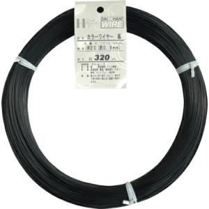 DAIDОHANT カラーワイヤー 黒 #20(0.9mm)  1Kg巻  ( 00054053 ) (株)ダイドーハント (メーカー取寄)｜orangetool
