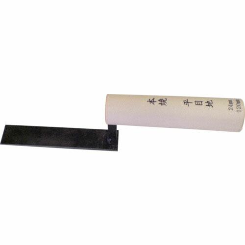 カネ三 本焼平目地鏝 コテ幅24.0mm コテ長さ120mm ( HRM-24 ) ナルセ商工(株)