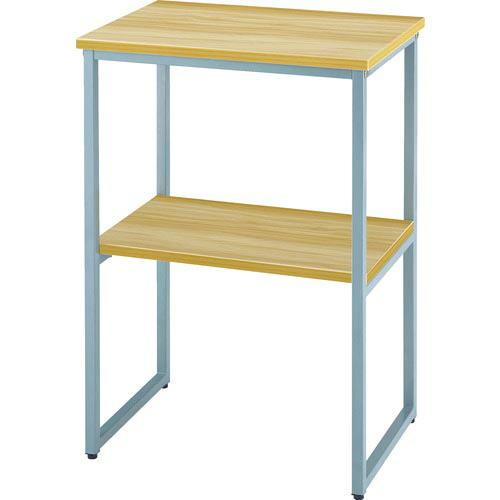 TRUSCO サイドテーブル 500X350X730H 木天板+灰脚 ( TC5035NA-W ) ...