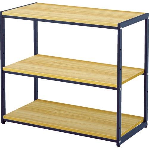 TRUSCO モニター台 804X400X700H 木天板+黒脚 ( TVR8040NA-BK ) ...