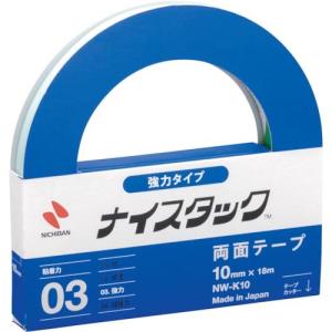 【SALE価格】ニチバン 両面テープ ナイスタック強力タイプ  10mmX18m ( NW-K10 ) ニチバン(株)｜orangetool