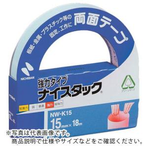 ニチバン 両面テープ ナイスタック強力タイプ  15mmX18m  ( NW-K15 )｜orangetool