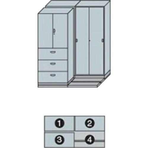 NAIKI NW型並行移動書庫用ベース ( MNW-2221-AA )