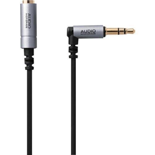 ELECOM ヘッドホン・イヤホン用延長コード(耐ノイズモデル) 1m シルバー ( EHP-35E...