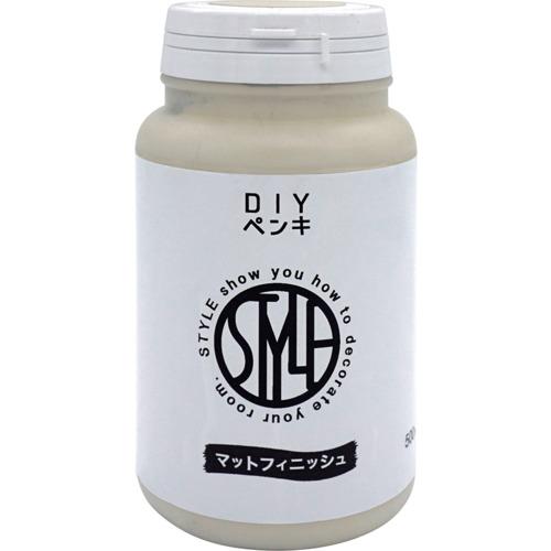 ニッぺ 水性つや消し塗料DIYペンキ 500ML コットン HUM311-500 ( 4976124...