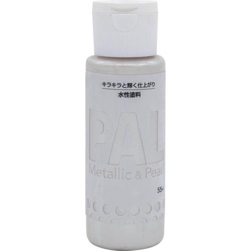 ニッぺ 水性メタリック&amp;パール調塗料 PAL 55ML パールホワイト 403P003 ( 4976...