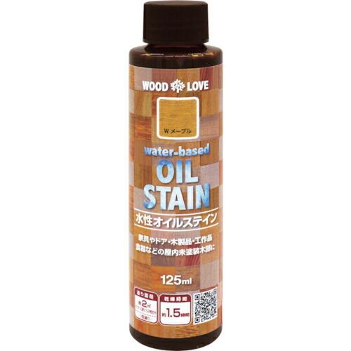 【SALE価格】ニッぺ 水性オイルステイン 125ML メープル 300N053 ( 4976124...