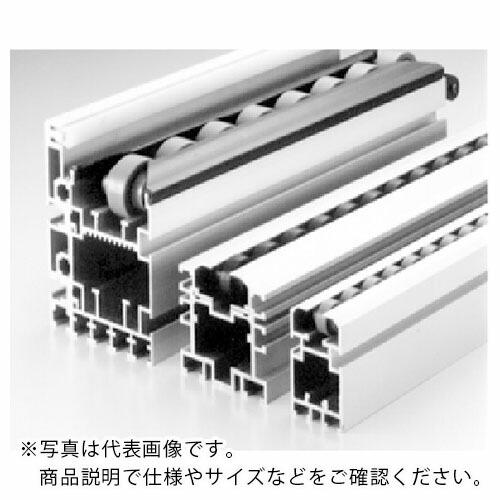 KANA 資材 搬送用スチ-ルレ-ル付アルミフレーム4M ( CZ5AFS ) 片山チエン(株) (...