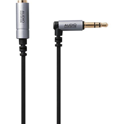 ELECOM ヘッドホン・イヤホン用延長コード(耐ノイズモデル) 3m シルバー ( EHP-35E...