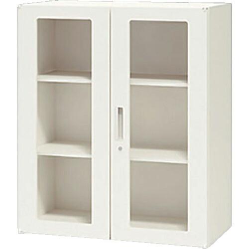 NAIKI 収納庫 CWS型 ガラス両開き書庫 899×400×1050 ( CWS-0911KG-...