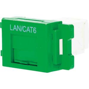PANDUIT カテゴリ6JISプレート用ジャックキット 緑 ( JAOSSP6TGGR )｜orangetool