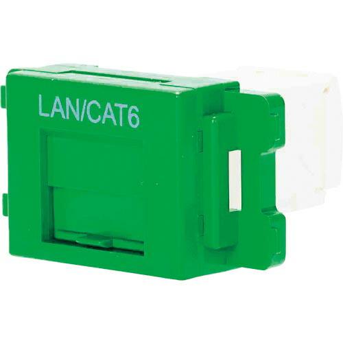 PANDUIT カテゴリ6JISプレート用ジャックキット 緑 ( JAOSSP6TGGR )