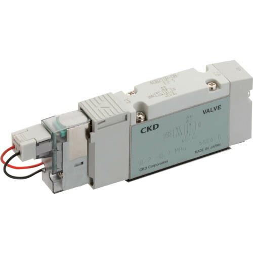 CKD 電磁弁 パイロット式5ポート弁 ベース配管 ( 4GB219R-00-E2-3 ) CKD(...