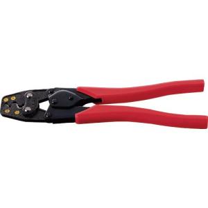 エビ 裸圧着端子用圧着工具 使用範囲2・5.5・8・14 ( AK19A ) (株)ロブテックス｜orangetool