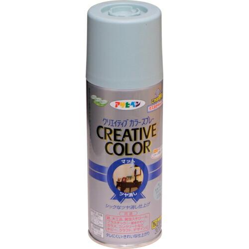 アサヒペン クリエイティブカラースプレー 300ML 06スモーキーグリーン ( 502452 ) ...