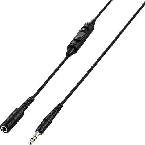 ELECOM TV用ヘッドホン延長コード(高耐久モデル) 3m ブラック ( EHP-TVES30B...