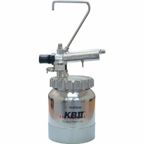 DeVilbiss 圧送式塗料カップ(容量2000cc)塗料G3/8 ( KB-555 ) CFTラ...