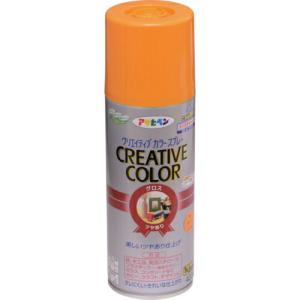 アサヒペン クリエイティブカラースプレー 420ML 64オレンジ ( 505835 )｜orangetool