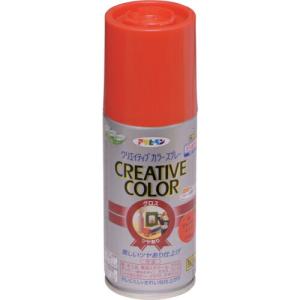アサヒペン クリエイティブカラースプレー 100ML 63ファイヤーレッド ( 504319 )｜orangetool