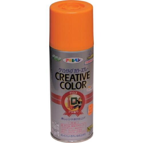 アサヒペン クリエイティブカラースプレー 300ML 64オレンジ ( 503206 )