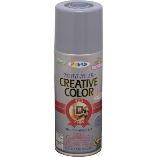 アサヒペン クリエイティブカラースプレー 300ML 87グレー ( 503435 ) (株)アサヒ...